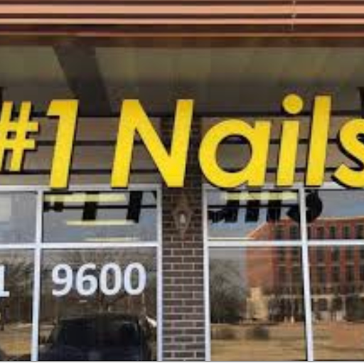 #1 Nails logo