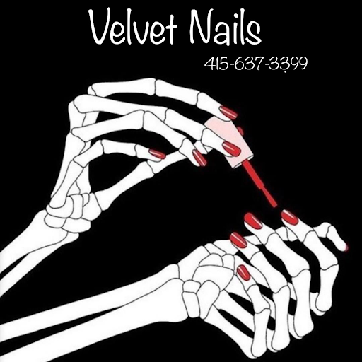 Velvet Nails logo
