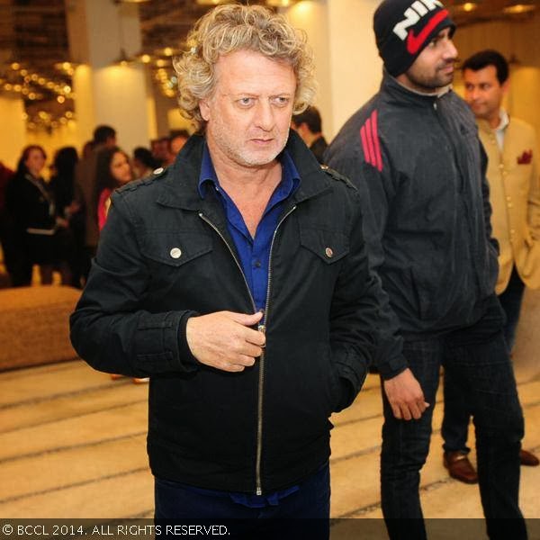 Rohit Bal during the Be Open exhibition, held at IGNCA, Janpath, New Delhi, on February 10, 2014.