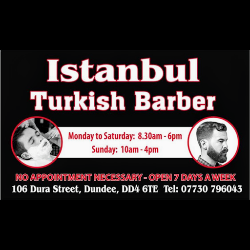 İstanbul turkish barber logo