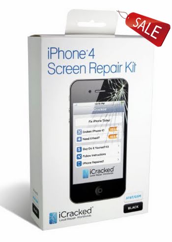 iPhone 4 Replacement Screen Kit - Black (For AT&T)