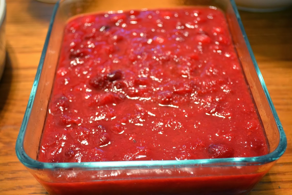 Jelified Cranberry Sauce