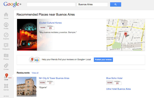 Google+ Local