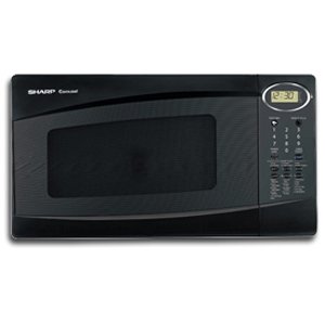   Sharp 1 Cu.ft. 1100W Microwave Oven with turntable  - Black