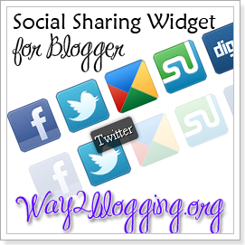 Thêm Widget đẹp Bookmarking xã hội (CSS / jQuery) cho Blogger / Blogspot