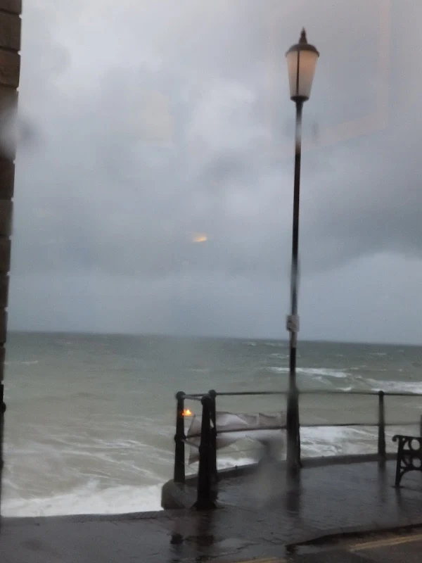 Stormy seas at Cromer