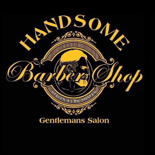 Handsome Barber Shop logo