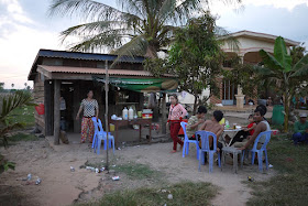 palm wine shop in Kampot, Cambodia