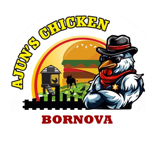 Ajun’s Chicken Cajun & Burger AJUNS BORNOVA logo