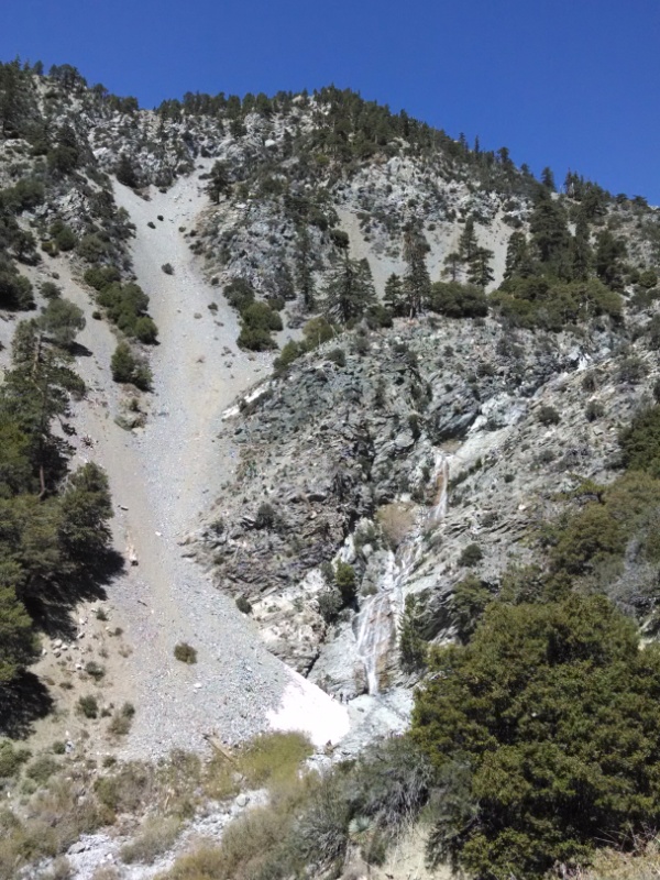 Mount Baldy Notch and Crystal Lake • San Antonio Falls