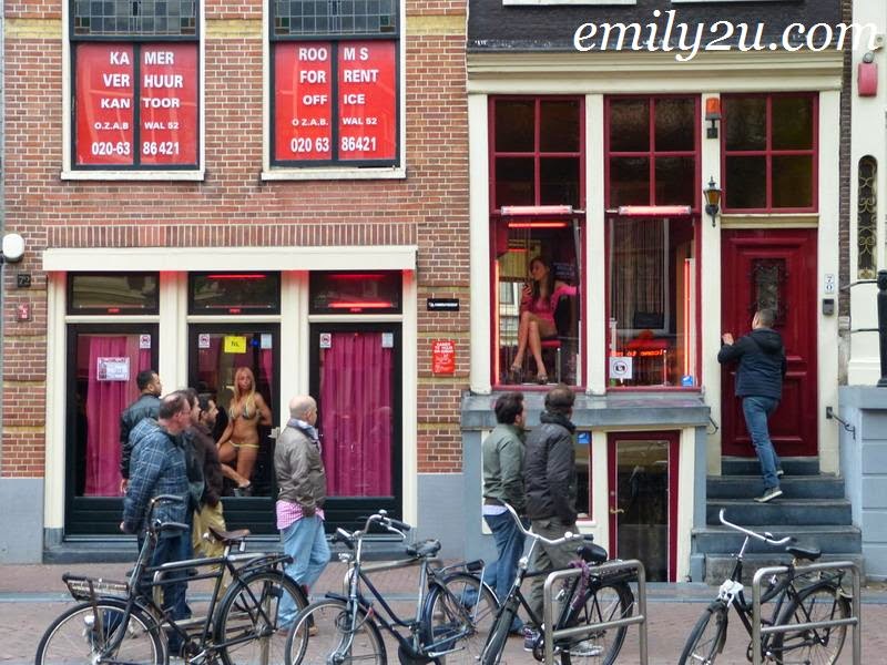 Red Light District Amsterdam Holland