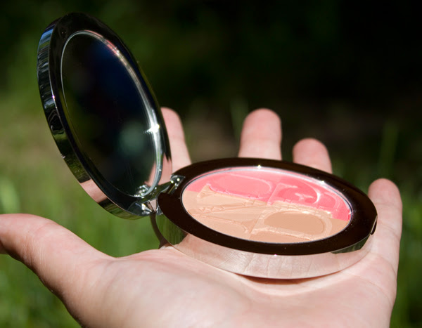Dior Diorskin Nude Tan Paradise Duo Poudre Bronzante & Blush Irises with kabuki brush #002 Coral Glow
