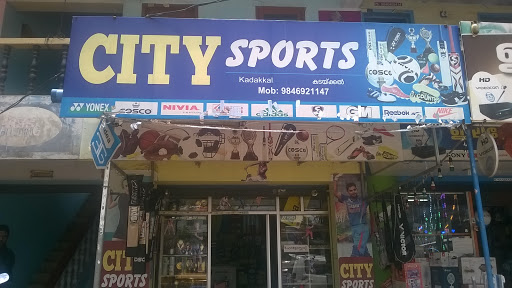 City Sports, KS Building, Paripally Madathara Road, Nilamel, Trivendrum, Kottayam, Near Arafa Hospital, Kadakkal, Kerala 691536, India, Sports_Accessories_Wholesaler, state KL