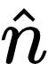 {"code":"$\\hat{n}$","type":"$","font":{"size":10,"family":"Arial","color":"#000000"},"id":"33","ts":1604650915198,"cs":"wWfg9TqmtoYC3voN/MF9+A==","size":{"width":8,"height":12}}