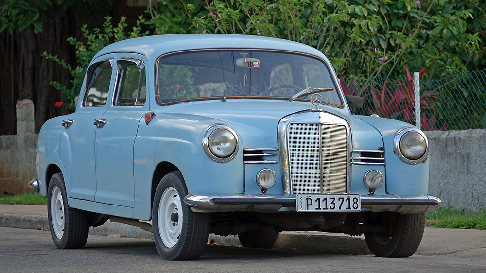 1957 Mercedes 180 D | CUBANCLASSICS