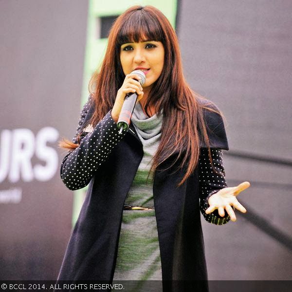 Neeti Mohan during the launch of Gaur Yamuna City by real estate developer Gaursons.