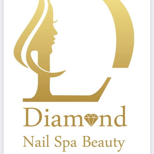 Diamonds nails and eyelashes logo
