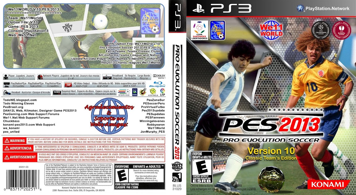 PES 13 : KONAMI : Free Download, Borrow, and Streaming : Internet Archive