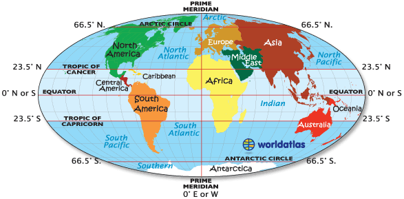 Image result for tropic of cancer countries