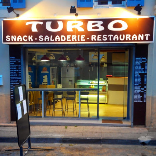 Snack Saladerie Restaurant - TURBO logo