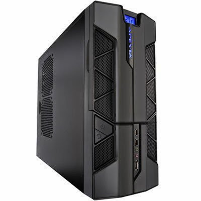  Apevia X-PLOR2-NW-BK/450 X-Plorer2 Black Metal ATX Mid Tower / Computer Case with 450W Power Supply