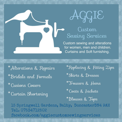 AGGIE Custom Sewing Services logo