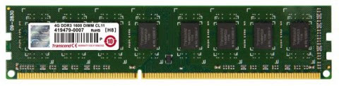 Memori RAM DDR3 Non-ECC 4GB 1600 Mhz
