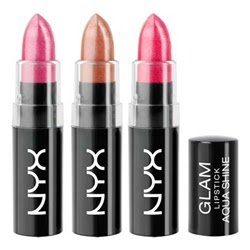 NYX Glam Lipstick Aqua Luxe For Spring 2013 
