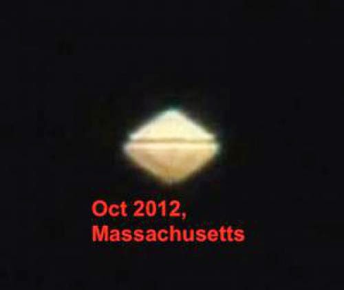 Diamond Shaped Ufo Over Amherst Massachusetts Tv News Jan 10 2013