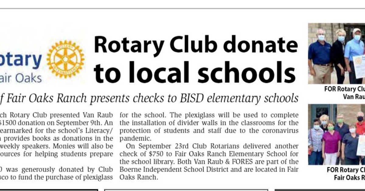 Hill Country Weekly- October 15, 2020- Rotary Donations to FORES, VRES.jpg