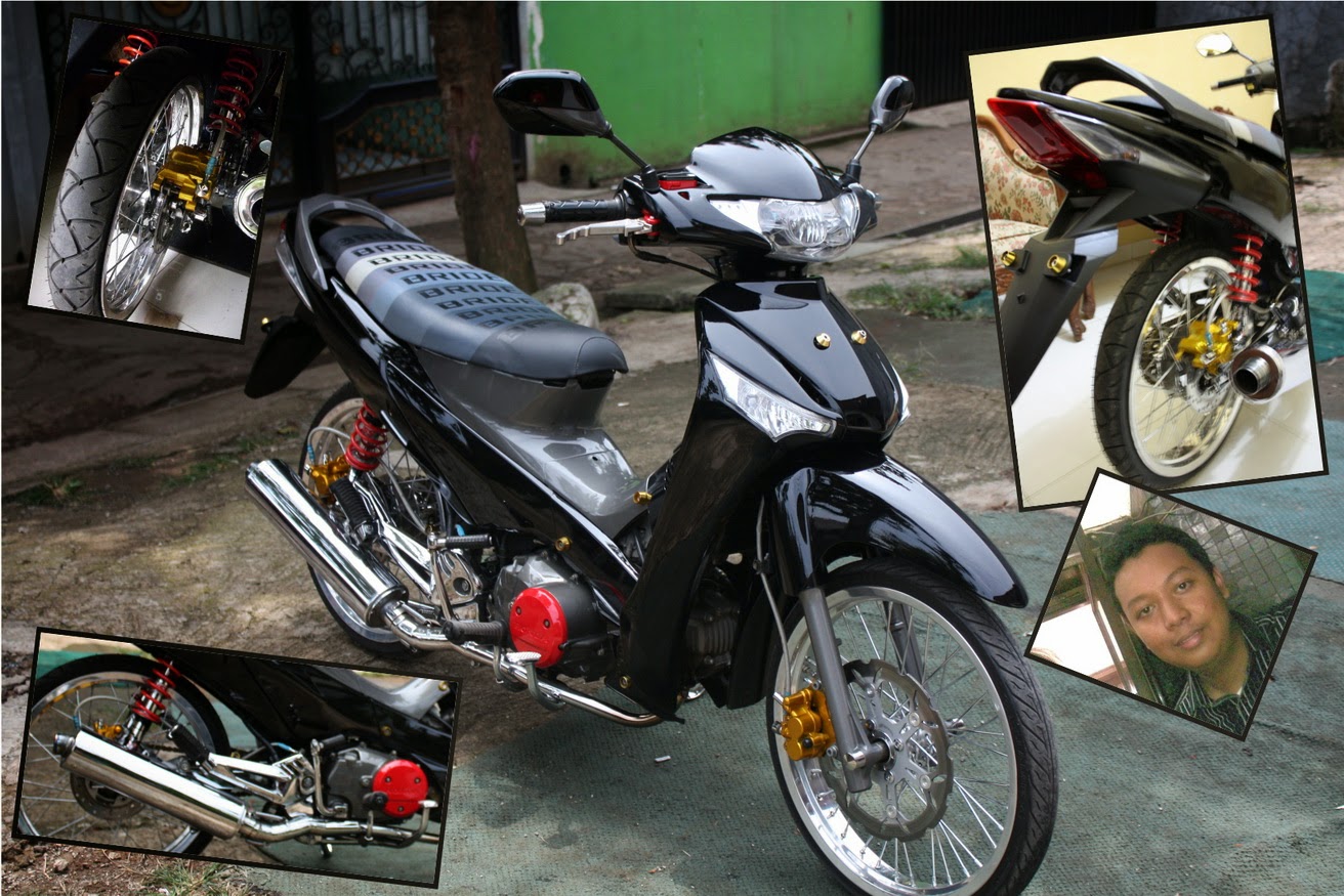  Modifikasi  Motor  Supra  X 125  Drag Thecitycyclist