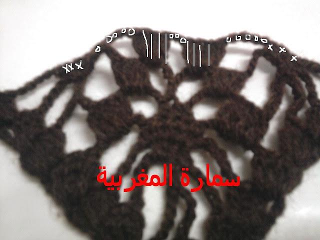 ورشة شال بغرزة العنكبوت لعيون الغالية سلمى سعيد Photo6822