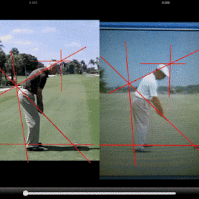 The Pro S Vs Ben Hogan Swing Animations Hogan S Heroes