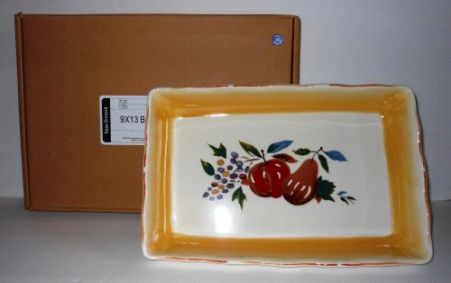  New Longaberger Napa Orchard 9x13 Baking Dish - Last Chance!