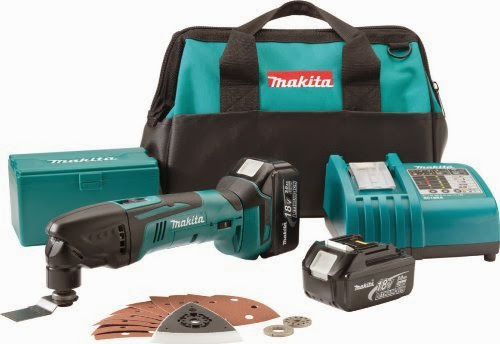 Makita LXMT025 18-Volt LXT Lithium-Ion Cordless Multi Tool Kit