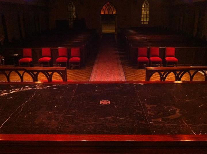 Foot Washing at St. Patrick's, Pooler