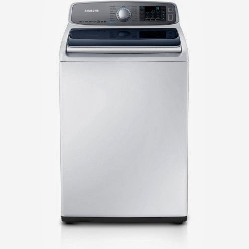  Samsung WA50F9A8DSW Top Load Washer with AquaJet, 5.0 Cubic Feet, Neat White