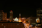 Downtown Edmonton at night