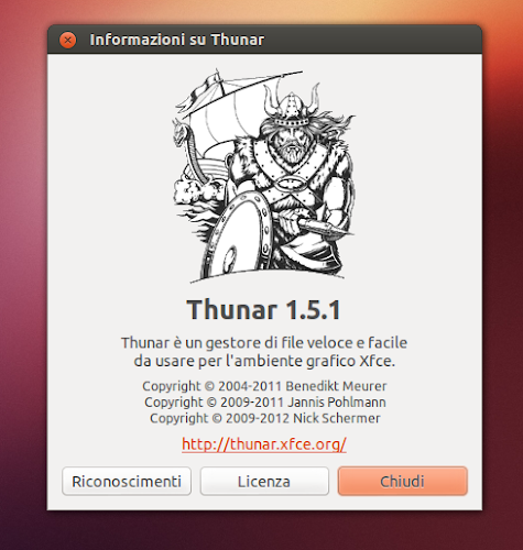 Thunar 1.5.1 - info
