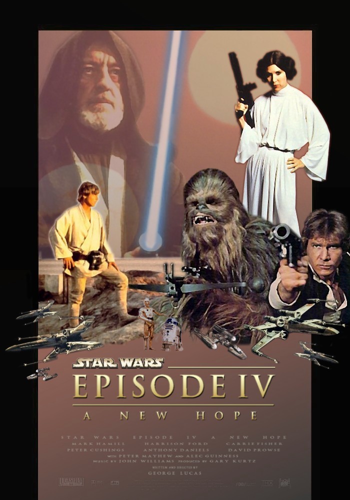 RNK Fan Art Star Wars The Complete Saga Poster Series 2004