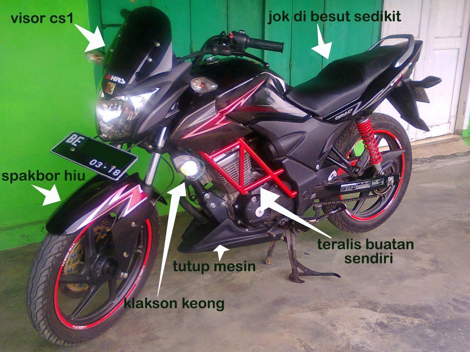 Verza Modifikasi Fairing