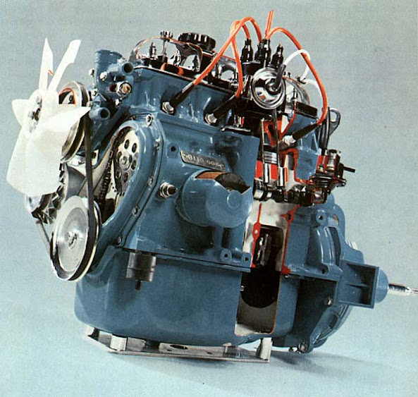 Doorne's Aanhangwagen Fabriek (DAF) DAF55_engine