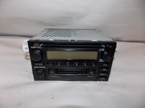  99-03 Toyota Camry Sienna Sequoia Tundra Radio CD Player Tape 00 01 02 #4687