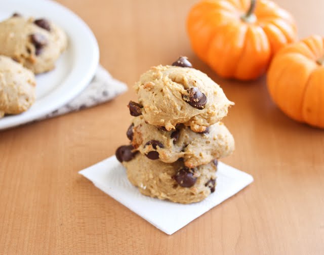 a stack of three cookies.