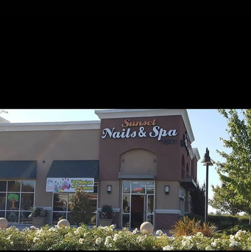 Sunset Nail & Spa Salon logo