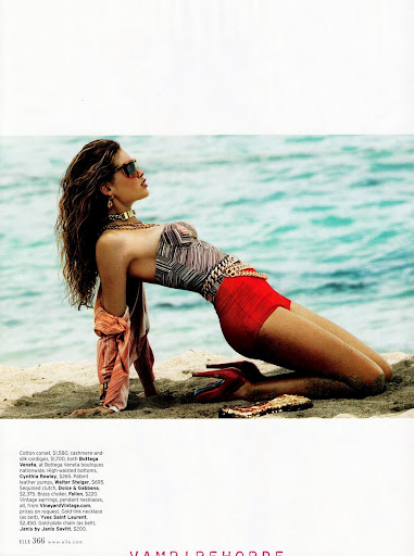 Victorias Secret Angels– Elle Magazine-Oct 2011