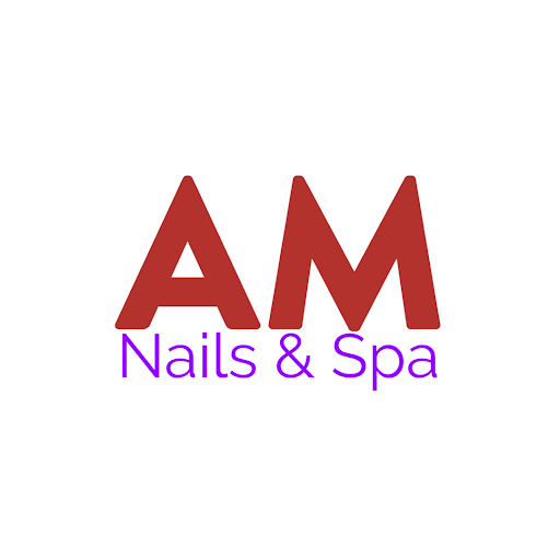 A M Nails logo