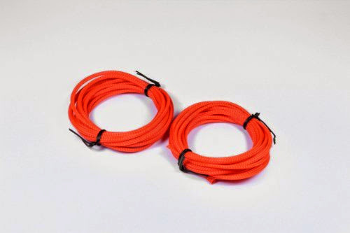  1/8 Inch UV Brite Orange Kobra Sleeving (2 packs of 10 feet)