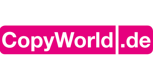 CopyWorld GmbH - Digitaldruck, Digitalisierung, Scans, Werbetechnik, Abschlussarbeiten logo