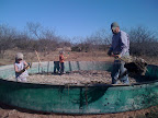 Randal, Laney, and Levi........Teamwork!!